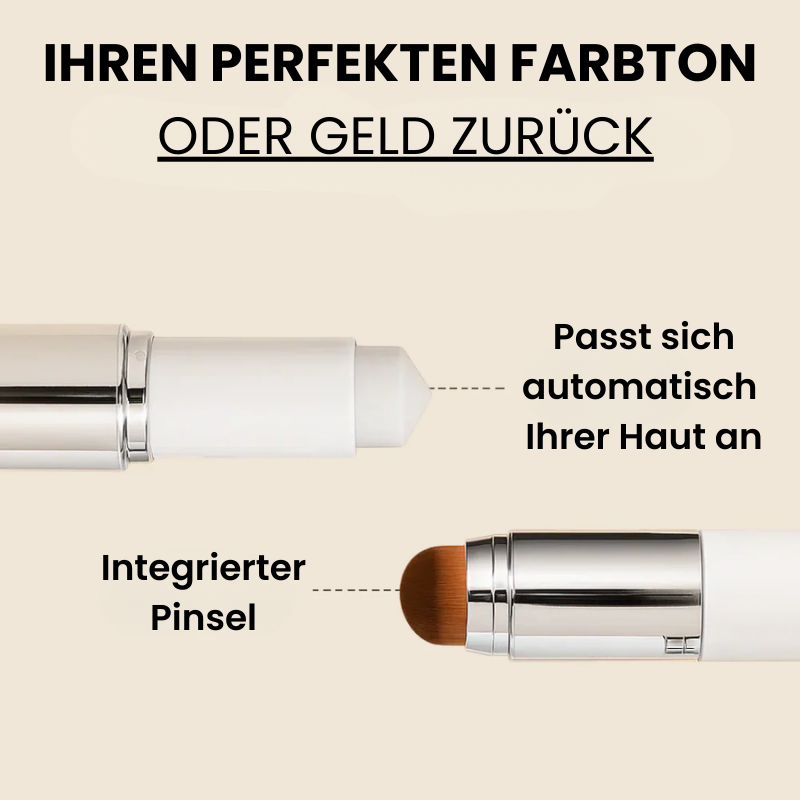 ✨ 2-in-1 Foundation mit integriertem Pinsel – 1 kaufen, 1 gratis | 14.99 € pro Stück 🎁
